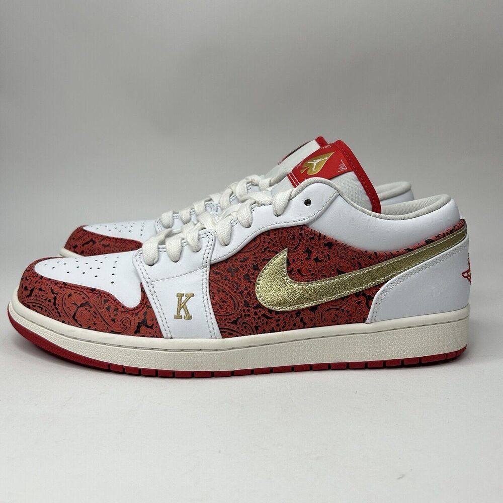 Nike Air Jordan 1 Low SE “Spades” 2023 - Picture 6 of 8